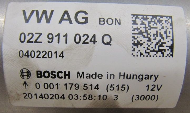  Volkswagen (VW) Bosch 0001179514 :  4